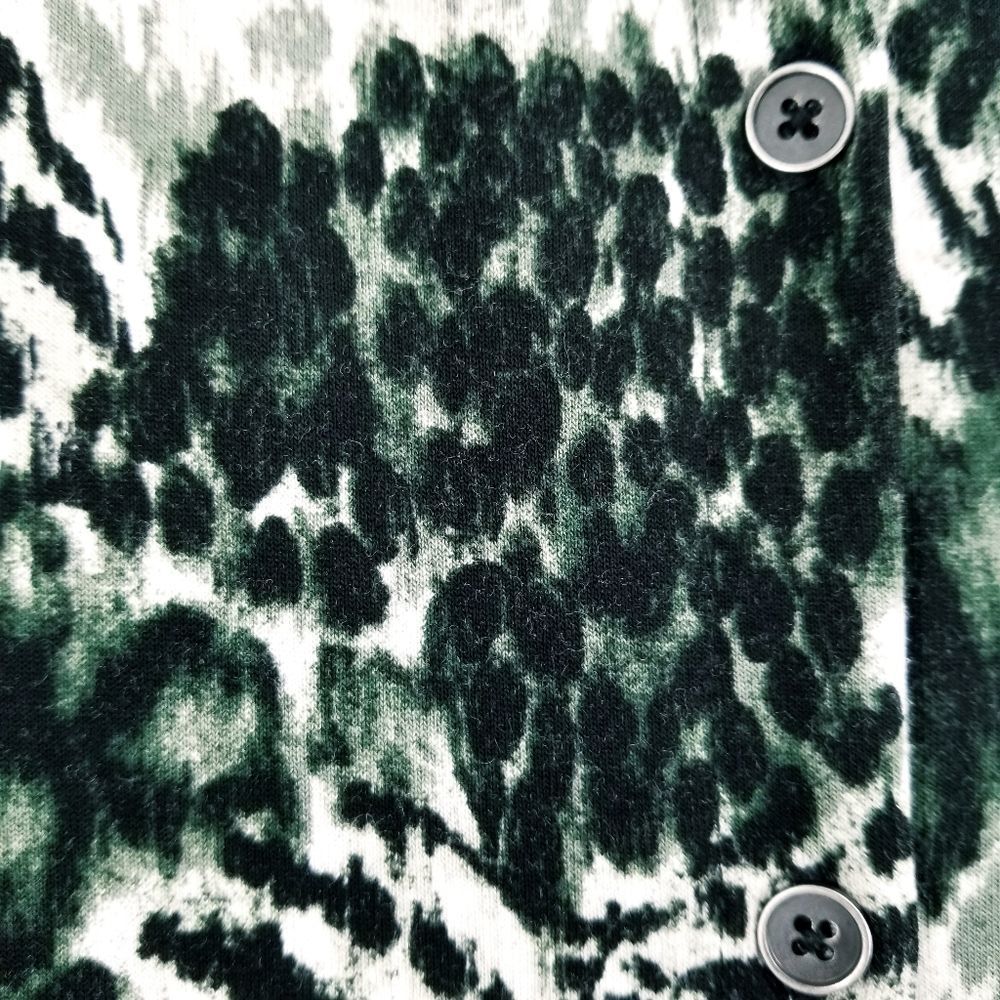 New Directions Snake Pattern Button Up Tunic Mult… - image 5